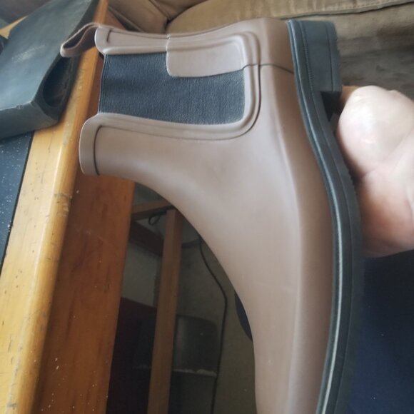 Hunter brand mens chelsea boots - Picture 4 of 8